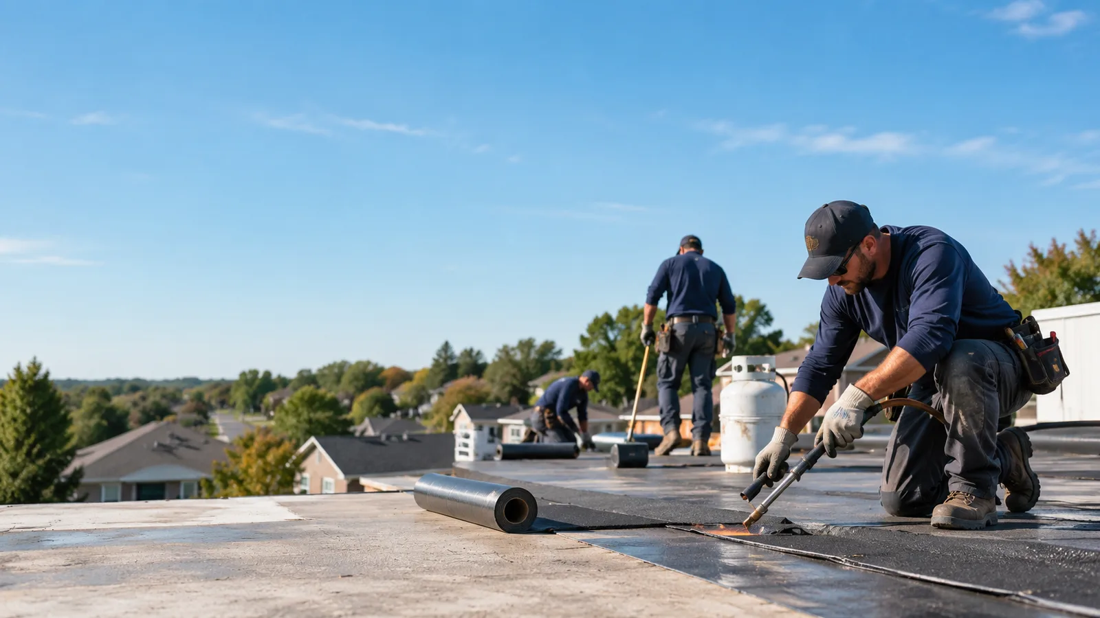 Flat Roof Leak Repair providers in Mclean, IL